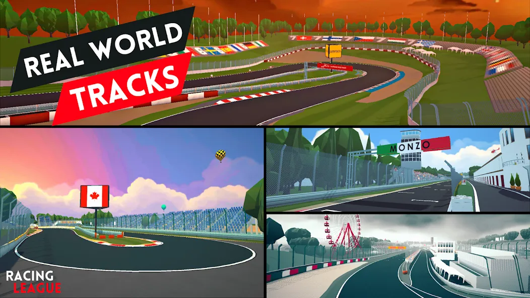 Racing League: 3D Race Offline (Рейсинг Лига)  [МОД Mega Pack] Screenshot 2