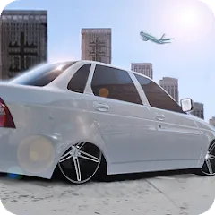 Скачать взлом Russian Cars: Priorik  [МОД Mega Pack] - стабильная версия apk на Андроид