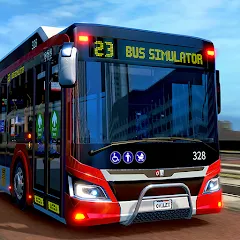 Скачать взломанную Bus Simulator 2023 (Бус Симулятор 2023)  [МОД Много монет] - полная версия apk на Андроид