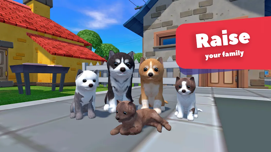 Dog Simulator - Animal Life  [МОД Mega Pack] Screenshot 1