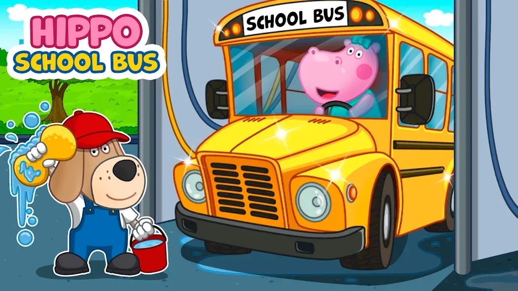 Kids School Bus Adventure  [МОД Бесконечные монеты] Screenshot 5