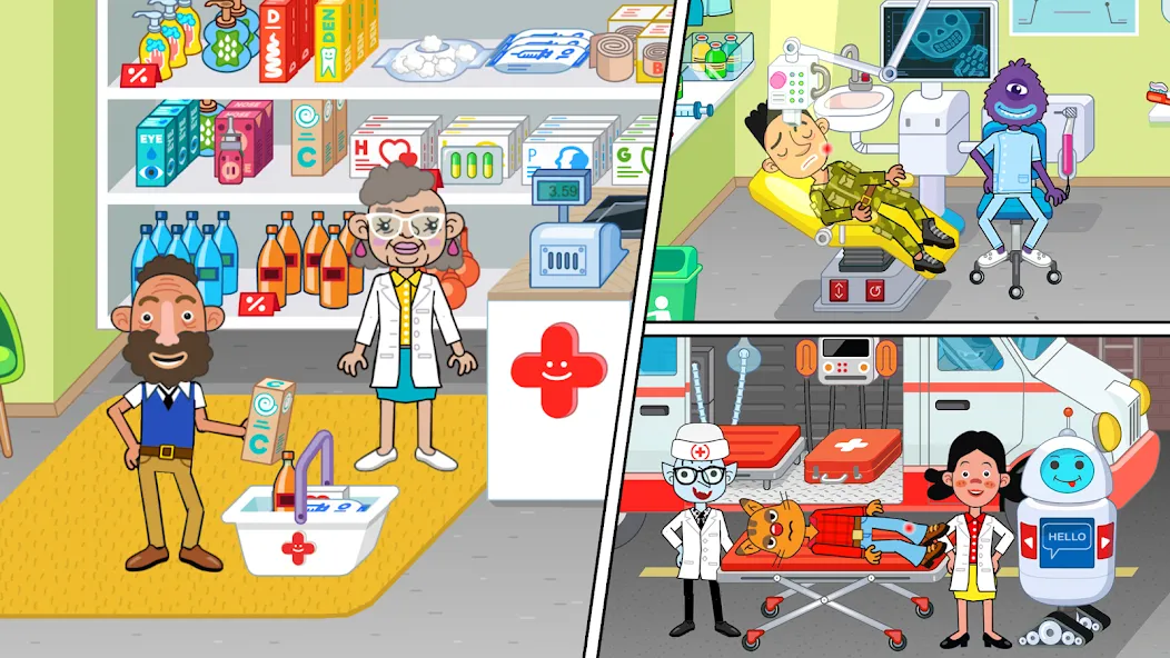 Pepi Hospital: Learn & Care (Пепи Хоспитал)  [МОД Меню] Screenshot 3