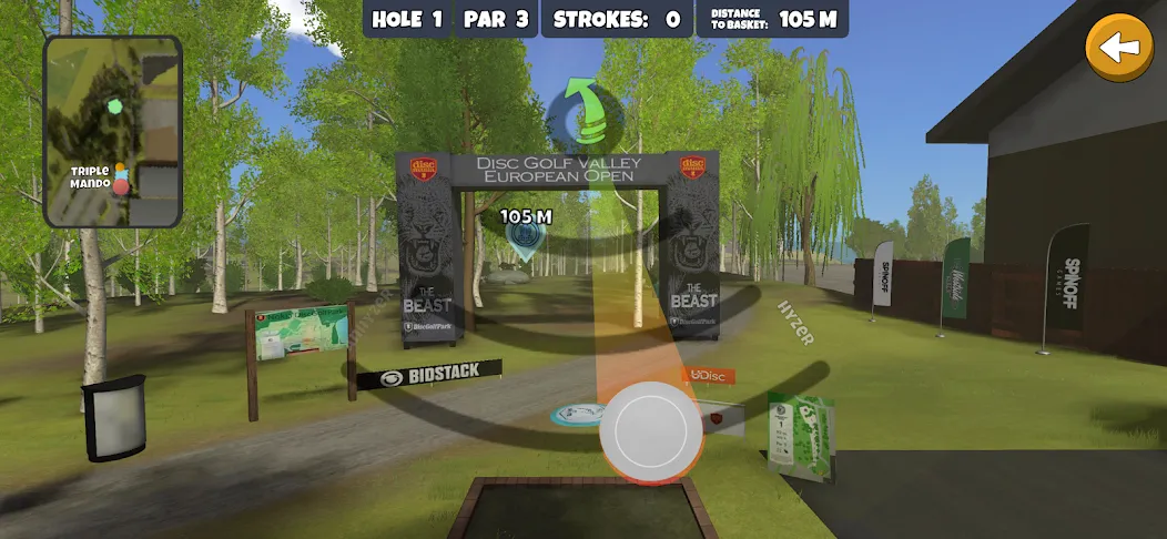 Disc Golf Valley (Диск Гольф Вэлли)  [МОД Mega Pack] Screenshot 1