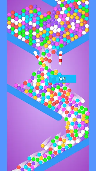 Balls and Ropes: Cut 'n Bounce (Боллс энд Роупс)  [МОД Бесконечные деньги] Screenshot 2