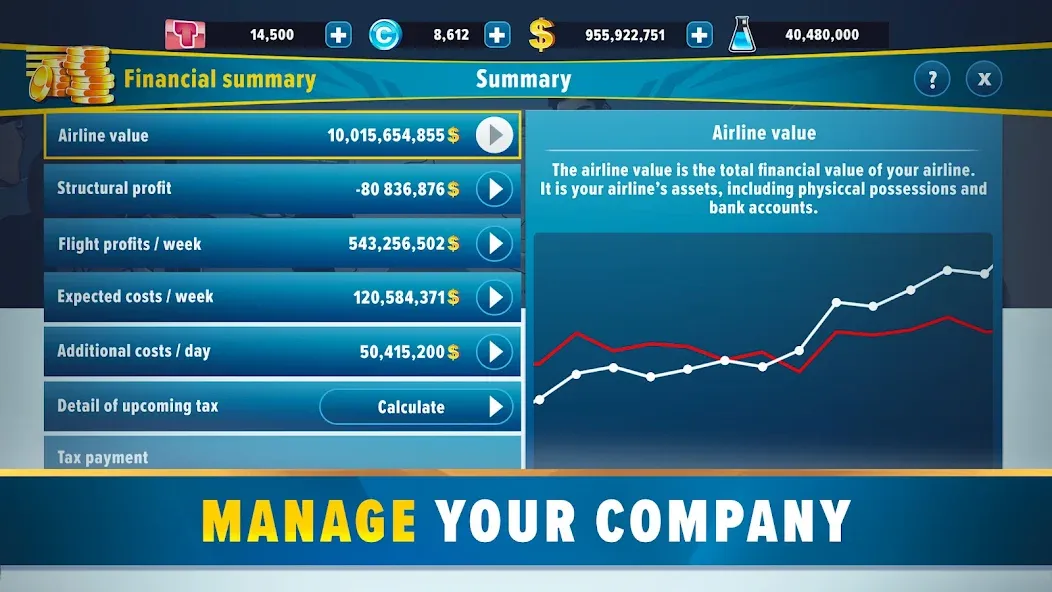 Airlines Manager: Plane Tycoon (Эйрлайнс Менеджер)  [МОД Menu] Screenshot 5