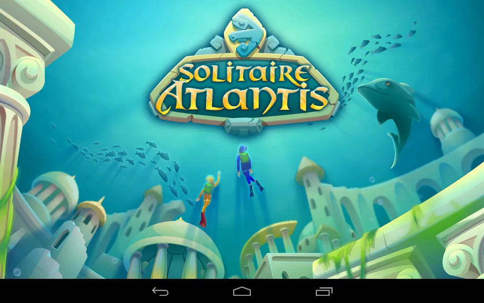 Solitaire Atlantis (олитэр Атлантис)  [МОД Все открыто] Screenshot 5