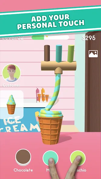 Ice Cream Inc. ASMR, DIY Games  [МОД Много денег] Screenshot 5