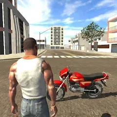 Взлом Indian Bikes Driving 3D (Индийские мотоциклы Вождение 3D)  [МОД Все открыто] - полная версия apk на Андроид