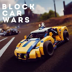 Скачать взломанную Block Car Wars Brick Car Crash (Блок Автомобильные Войны Кирпич Автомобильная Авария)  [МОД Все открыто] - стабильная версия apk на Андроид