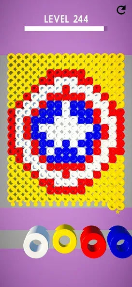 Hama Beads: Colorful Puzzles (Хама бидс)  [МОД Бесконечные деньги] Screenshot 3