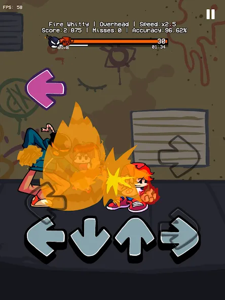 Music Battle Fire Fight Whitty (Бит Огонь Бой Мод Витти)  [МОД Много денег] Screenshot 3