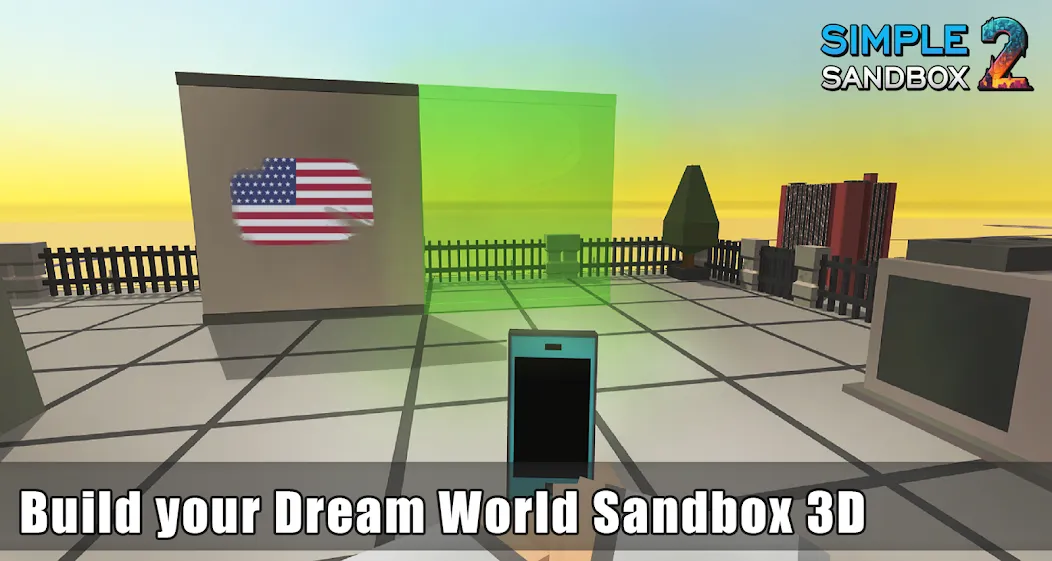 Simple Sandbox 2 (Симпл Сандбокс 2)  [МОД Unlocked] Screenshot 1