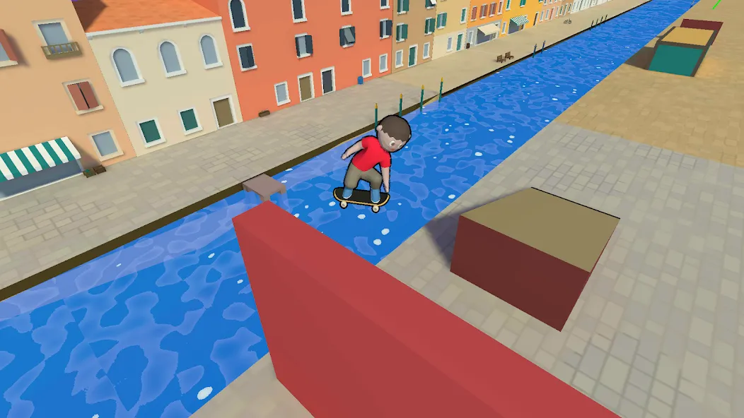 Skate King: Skateboard Stunts (Скейт Кинг)  [МОД Menu] Screenshot 4