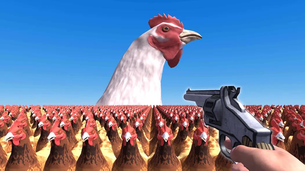 Cluck Shot: Chicken War FPS (Клак Шот)  [МОД Все открыто] Screenshot 1