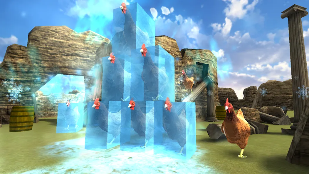 Cluck Shot: Chicken War FPS (Клак Шот)  [МОД Все открыто] Screenshot 3