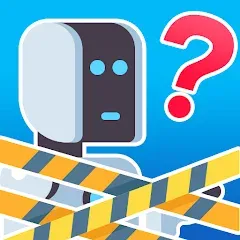 Взлом No Robots Allowed - Crazy Quiz (Но роботы не допускаются)  [МОД Unlocked] - последняя версия apk на Андроид