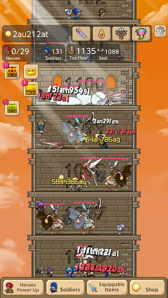 Tower of Hero (Тауэр оф Хиро)  [МОД Mega Pack] Screenshot 3