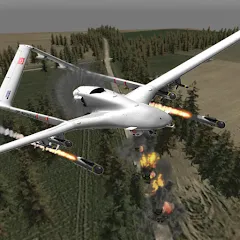 Скачать взломанную Drone Strike Military War 3D (Дрон Удар Военная Война 3D)  [МОД Unlocked] - последняя версия apk на Андроид