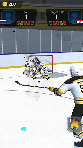 Hockey Game Stars 3D (Хоккей Гейм Старс 3D)  [МОД Все открыто] Screenshot 3