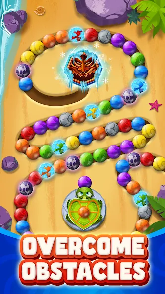 Marble Woka Woka: Jungle Blast  [МОД Бесконечные деньги] Screenshot 3