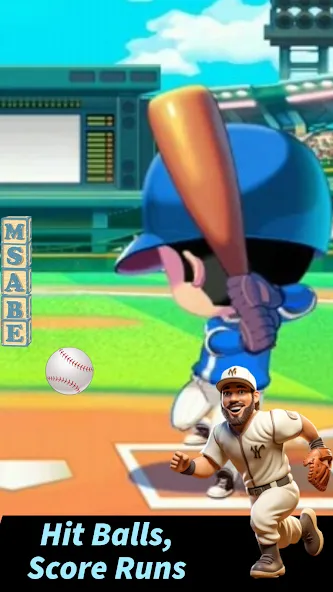 Baseball Letter Strike Homerun  [МОД Mega Pack] Screenshot 1