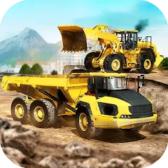 Скачать взломанную Heavy Machines & Construction  [МОД Много монет] - стабильная версия apk на Андроид