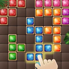 Скачать взломанную Block Puzzle (Блокголоволомка)  [МОД Много монет] - полная версия apk на Андроид