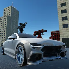 Взломанная Car Crash Arena Simulator 3D  [МОД Много денег] - полная версия apk на Андроид