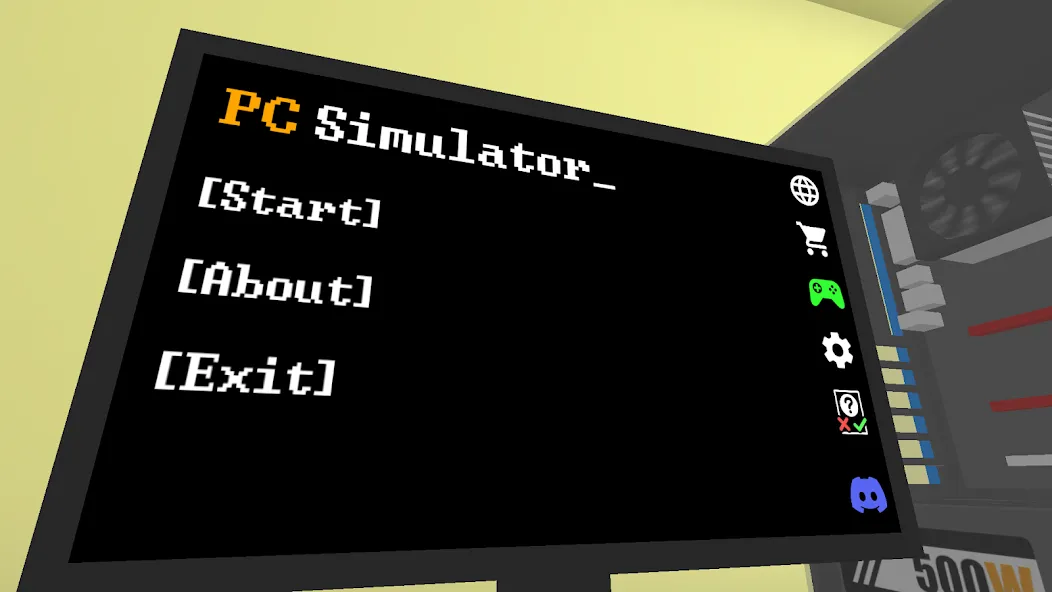 PC Simulator (ПК Симулятор)  [МОД Бесконечные деньги] Screenshot 1