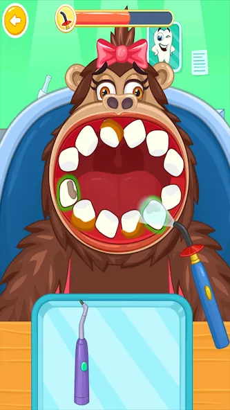 Children's doctor : dentist  [МОД Mega Pack] Screenshot 4