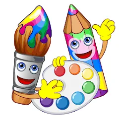 Скачать взломанную Coloring pages  [МОД Unlocked] - последняя версия apk на Андроид