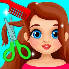 Взлом Hair salon  [МОД Много денег] - последняя версия apk на Андроид