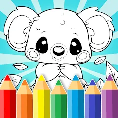 Скачать взлом Animal coloring pages  [МОД Много денег] - полная версия apk на Андроид