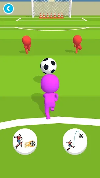 Soccer Runner (Сокер Раннер)  [МОД Бесконечные деньги] Screenshot 1