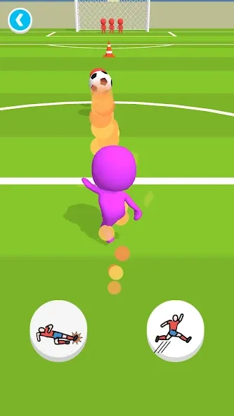 Soccer Runner (Сокер Раннер)  [МОД Бесконечные деньги] Screenshot 2