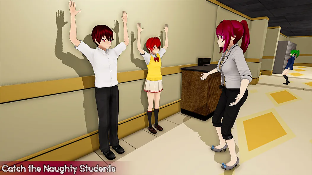 Anime Girl School Teacher 3D  [МОД Unlimited Money] Screenshot 3