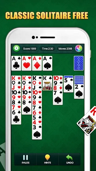 Solitaire Puzzle : Card Jigsaw (Солитер головоломка)  [МОД Unlimited Money] Screenshot 1