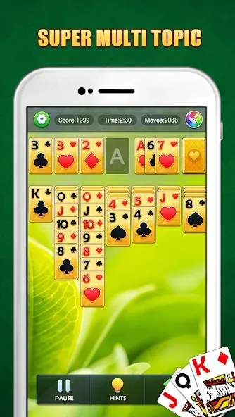 Solitaire Puzzle : Card Jigsaw (Солитер головоломка)  [МОД Unlimited Money] Screenshot 4