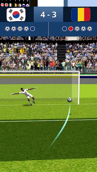 Final Shoot: Penalty-Shootout  [МОД Много денег] Screenshot 2