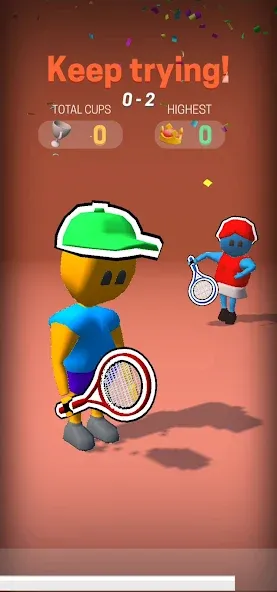 Deuce Hit! (Tennis)  [МОД Меню] Screenshot 2