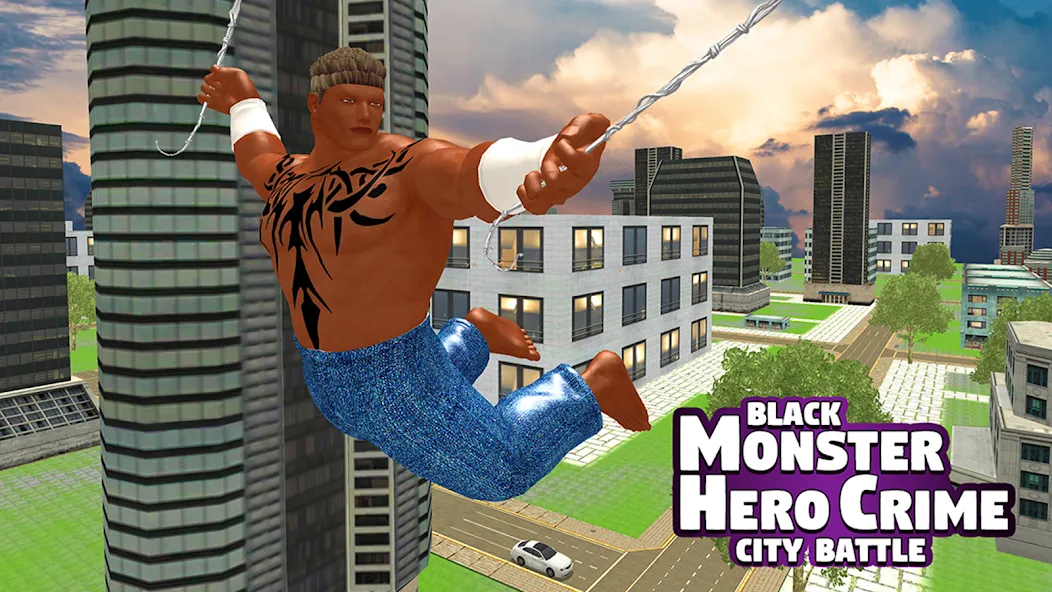 Black Monster Hero City Battle  [МОД Unlimited Money] Screenshot 4