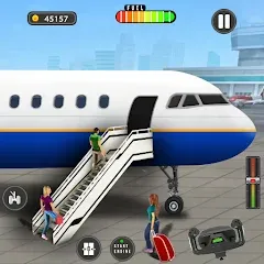 Взлом Flight Simulator - Plane Games (Флайт Симулятор)  [МОД Меню] - последняя версия apk на Андроид