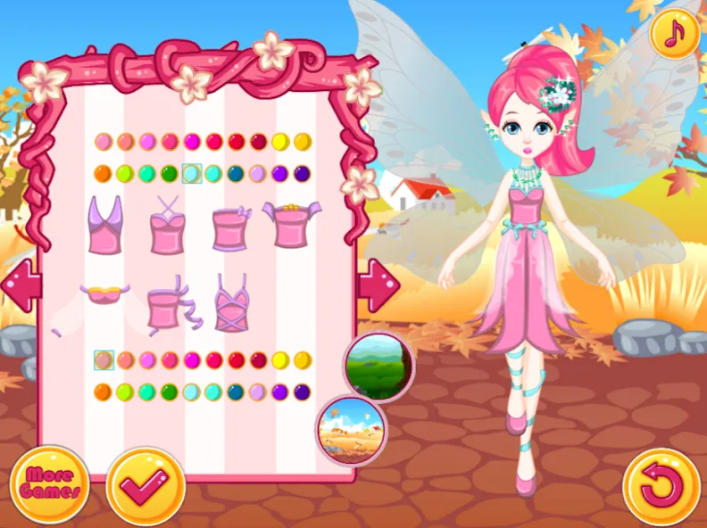 Fairy Dress Up - Girls Games  [МОД Menu] Screenshot 2