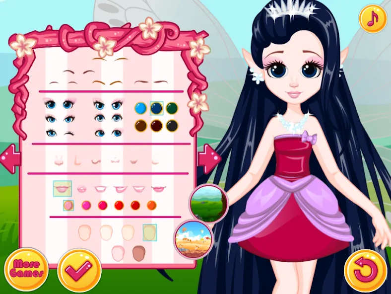 Fairy Dress Up - Girls Games  [МОД Menu] Screenshot 3