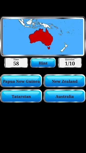 World Geography - Quiz Game  [МОД Menu] Screenshot 2