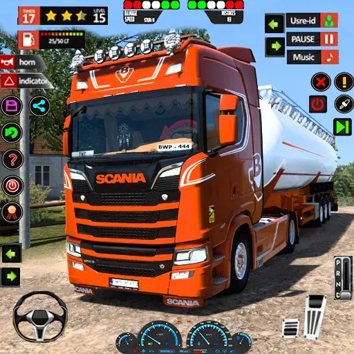 Oil Tanker Transport Simulator  [МОД Меню] Screenshot 1