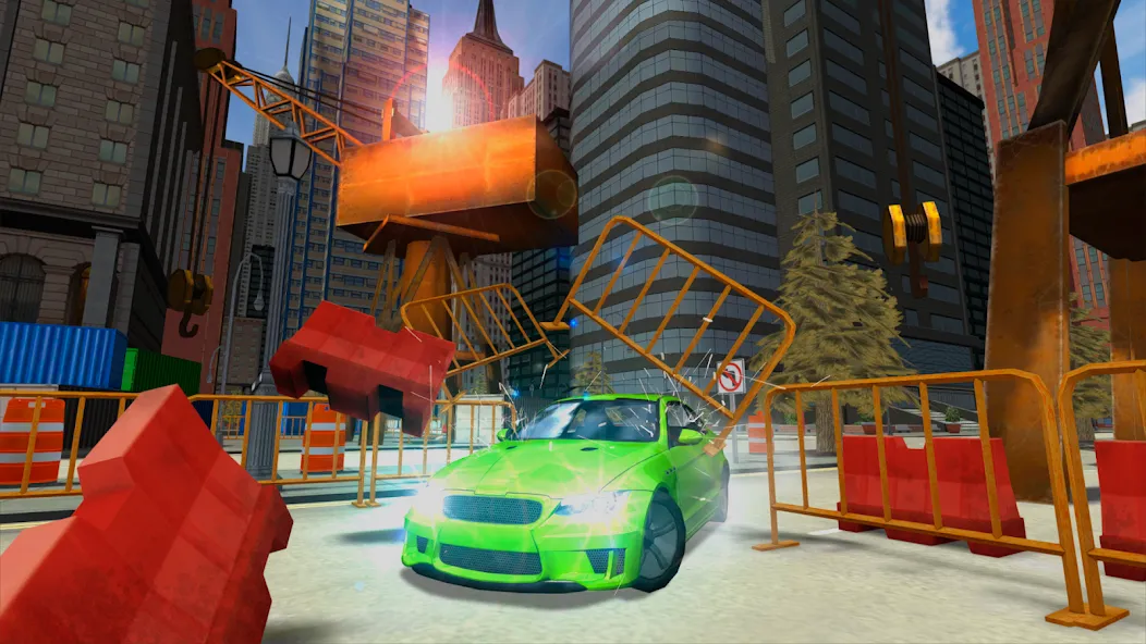 Car Driving Simulator: NY (Симулятор вождения автомобиля)  [МОД Бесконечные монеты] Screenshot 4