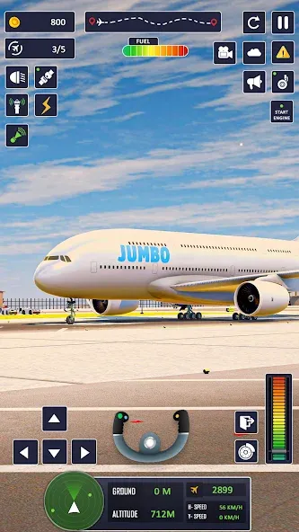 Airplane Game Flight Simulator  [МОД Много денег] Screenshot 4