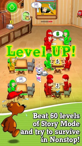 Lunch Rush HD Restaurant Games  [МОД Меню] Screenshot 2