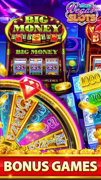 VEGAS Slots by Alisa – Free Fu (Вегас Слоты от Алисы)  [МОД Много денег] Screenshot 1